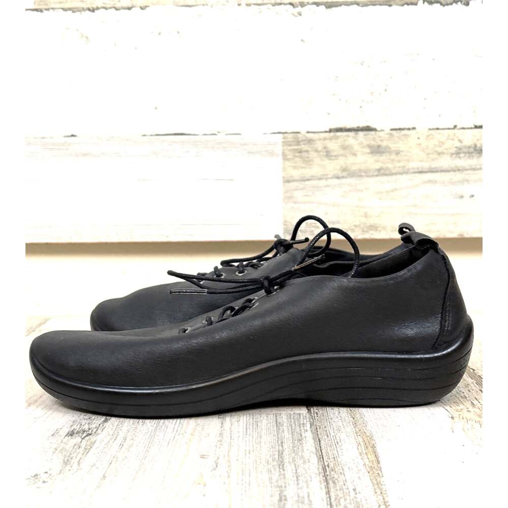 NEW  Arcopedico 37 Black Washable Comfort Shoes Arch Support Travel NEW